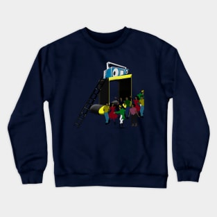 music is the vibe Crewneck Sweatshirt